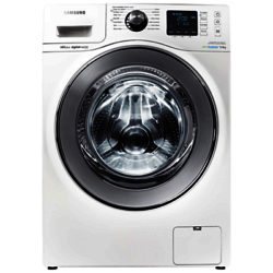 Samsung WF90F7E6U6W ecobubble™ VRT Washing Machine, 9kg Load, A+++ Energy Rating, 1600rpm Spin, White